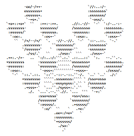 19 coeur  en 1 - AsciiArt - mini