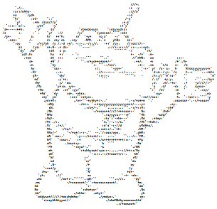 Alien Toy Story - AsciiArt - mini