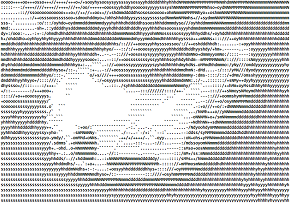 Bugatti Veyron - AsciiArt - mini