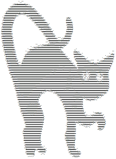 Chat Noire - AsciiArt - mini