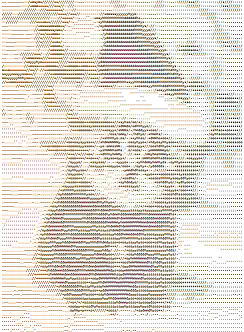 Chaton de Noël - AsciiArt - mini