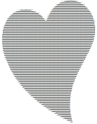 Coeur - AsciiArt - mini