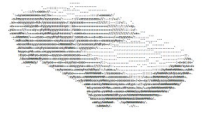 DMC Delorean - AsciiArt - mini