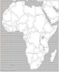 L`Afrique - AsciiArt - mini