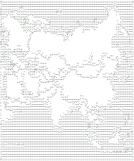 L`Asie - AsciiArt - mini