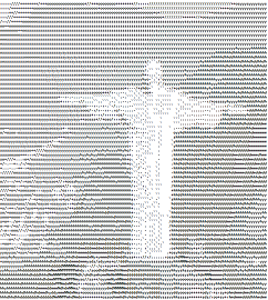 Le Christ de Rio de Janeiro - AsciiArt - mini