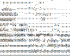 Les Simpson au lac - AsciiArt - mini