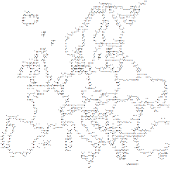 L`Europe - Asciiart - mini