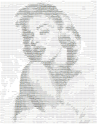 Marilyn Monroe - AsciiArt - mini