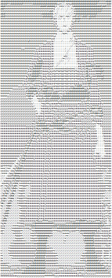 One Piece Zoro - AsciiArt - mini