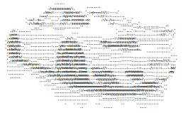 Porsche 911 arrière - AsciiArt - mini