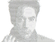 Robert Downey Jr - AsciiArt - mini