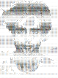 Robert Pattinson - AsciiArt - mini