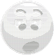 Smiley Fatigué - AsciiArt - mini