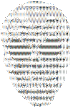 Tête de Mort - AsciiArt - mini