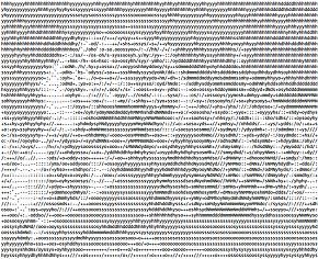 Tigre du Bengale - AsciiArt - mini