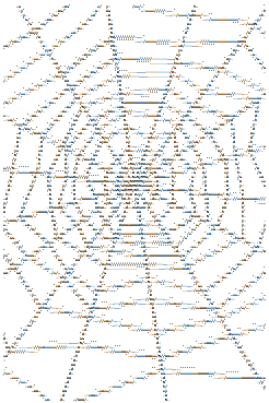 Toile d`Araignée - AsciiArt - mini