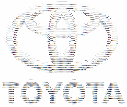 Toyota - AsciiArt - mini